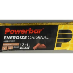 3x PowerBar Energize Bar Chocolate 55 gr