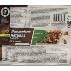 18x PowerBar Natural Energy Cereal Reep Cacao Crunch 40 gr