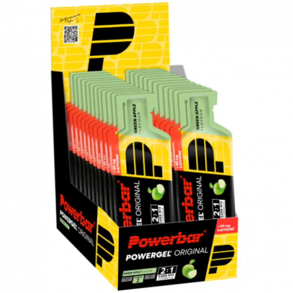 24x PowerBar Powergel Original Green Apple 41 gr