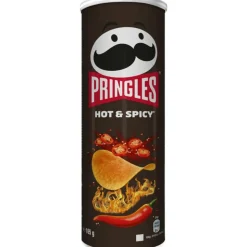 6x Pringles Chips Hot & Spicy 165 gr
