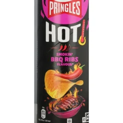 3x Pringles HOT Smokin' BBQ Ribs 160 gr