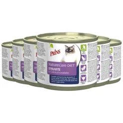 6x Prins NatureCare Diet Kattenvoer Nat Struvite & Calciumoxalate 200 gr