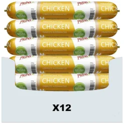 12x Prins NatureCare Hypoallergeen Hondenvoer Worst Kip 250 gr