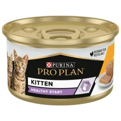 24x Pro Plan Cat Blik Mousse Kitten Kip 85 gr