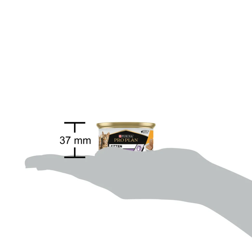 24x Pro Plan Cat Blik Mousse Kitten Kip 85 gr