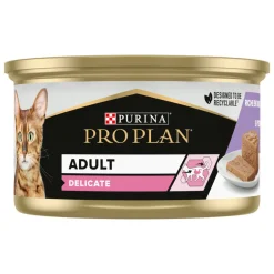 24x Pro Plan Cat Blik Mousse Delicate Kalkoen 85 gr