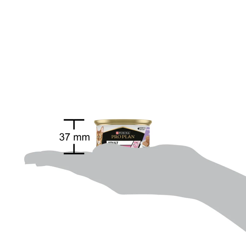 24x Pro Plan Cat Blik Mousse Delicate Kalkoen 85 gr