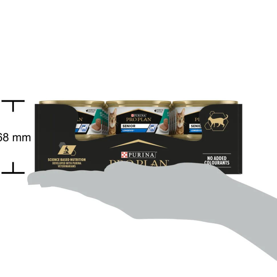 24x Pro Plan Cat Blik Mousse Adult 7+ Tonijn 85 gr