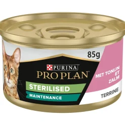 24x Pro Plan Cat Blik Paté Sterilised Zalm & Tonijn 85 gr