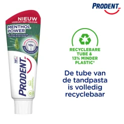 12x Prodent Tandpasta Menthol Power 75 ml