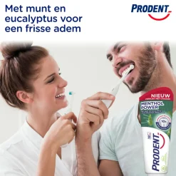 12x Prodent Tandpasta Menthol Power 75 ml