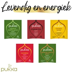 3x Pukka Thee Active Kruidenthee Geschenkset 45 stuks
