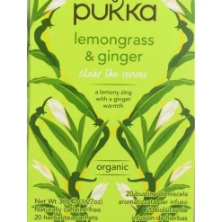3x Pukka Thee Lemongrass Ginger 20 stuks