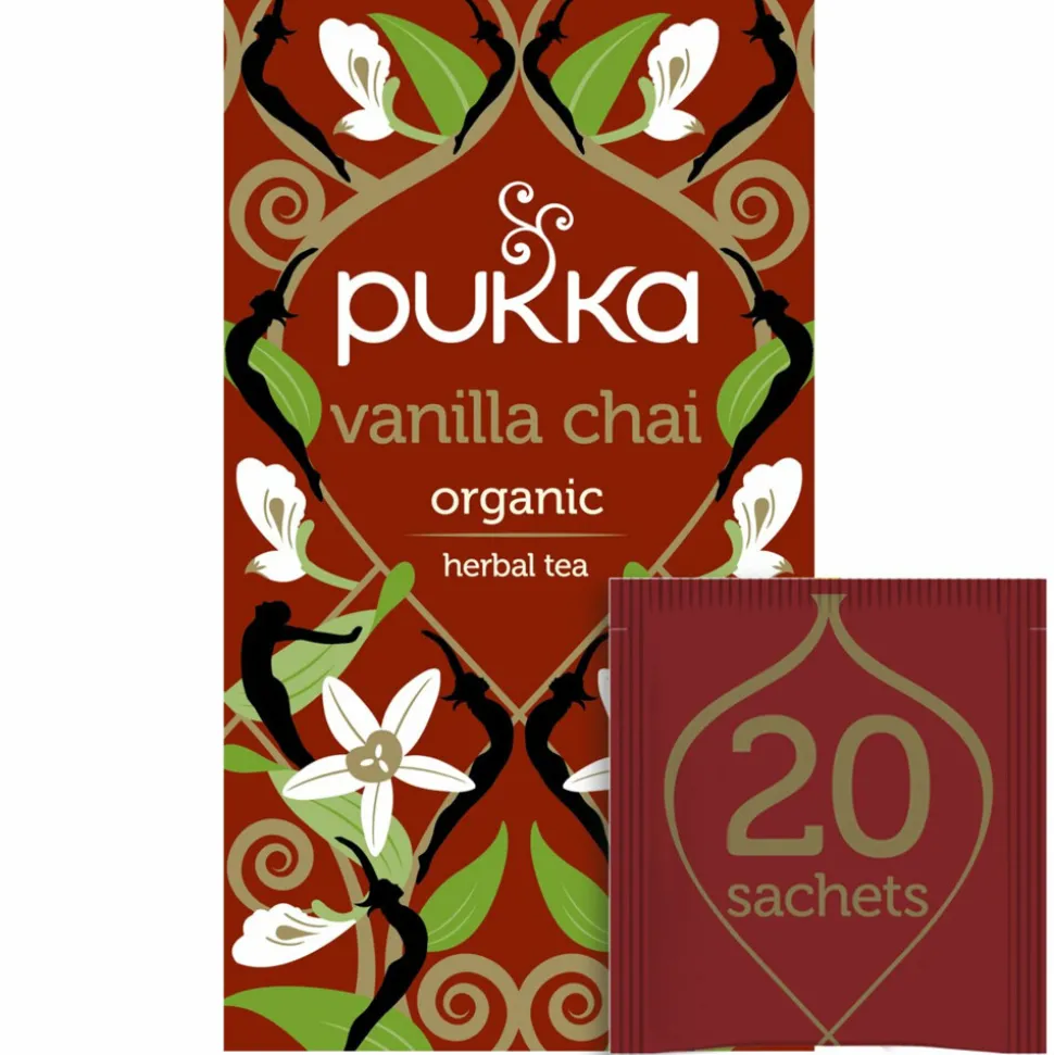 3x Pukka Thee Vanilla Chai 20 stuks