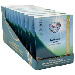 10x Renske Vers Gestoomd Complete Menu Hondenvoer Nat Kalkoen Graanvrij 395 gr