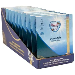 10x Renske Vers Gestoomd Complete Menu Hondenvoer Nat Oceaanvis 395 gr