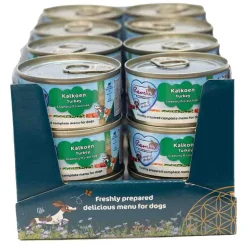 24x Renske Vers Gestoomd Complete Menu Hondenvoer Nat Senior Kalkoen Graanvrij 95 gr