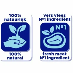 10x Renske Vers Gestoomd Complete Menu Hondenvoer Nat Kerstdiner Kalkoen - Cranberry 395 gr