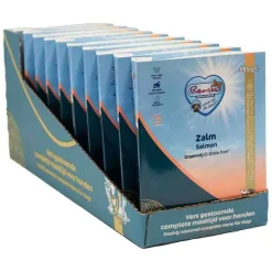 10x Renske Vers Gestoomd Complete Menu Hondenvoer Nat Zalm Graanvrij 395 gr