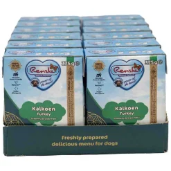 12x Renske Vers Graanvrij Tetra Hondenvoer Nat Kalkoen 375 gr