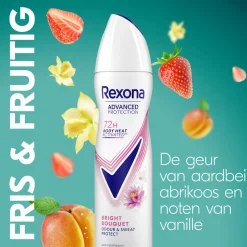 6x Rexona Deodorant Spray Advanced Protection Bright Bouquet 150 ml