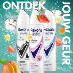 6x Rexona Deodorant Spray Advanced Protection Bright Bouquet 150 ml