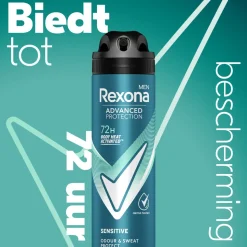 6x Rexona Men Deodorant Spray Advanced Protection Sensitive 150 ml