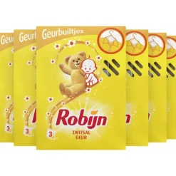 6x Robijn Geurbuiltjes Zwitsal 3 stuks