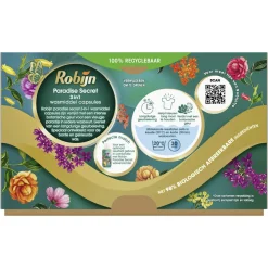 4x Robijn 3-in-1 Wascapsules Paradise Secret 15 stuks