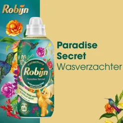 8x Robijn Intense Wasverzachter Paradise Secret 38 Wasbeurten 765 ml