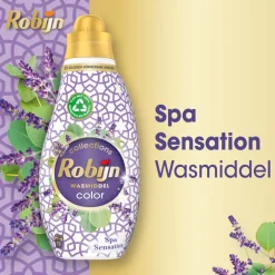 8x Robijn Klein & Krachtig Wasmiddel Spa Sensation 19 Wasbeurten 665 ml