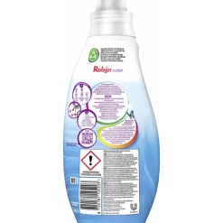 8x Robijn Klein & Krachtig Wasmiddel Morgenfris Color 19 Wasbeurten 665 ml