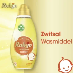 8x Robijn Klein & Krachtig Wasmiddel Zwitsalgeur 19 Wasbeurten 665 ml