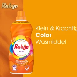 4x Robijn Klein & Krachtig Wasmiddel Color 39 Wasbeurten 1,19 liter