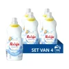 4x Robijn Klein & Krachtig Wasmiddel Stralend Wit 34 Wasbeurten 1,19 liter