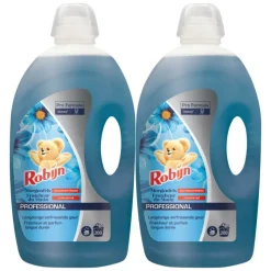 2x Robijn Professional Wasverzachter Morgenfris - 200 Wasbeurten Pro Formula 5 liter