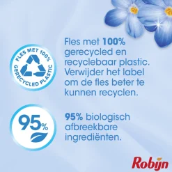 8x Robijn Wasverzachter Morgenfris 33 Wasbeurten 825 ml