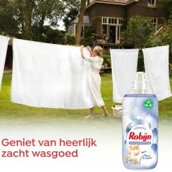 8x Robijn Wasverzachter Puur & Zacht 33 Wasbeurten 825 ml