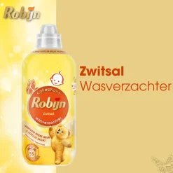 8x Robijn Wasverzachter Zwitsal 55 Wasbeurten 1,1 liter