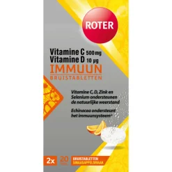 2x Roter Immuun Vitamine C & D 30 tabletten