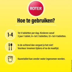 2x Roter Vitamine C 70 mg 400 kauwtabletten