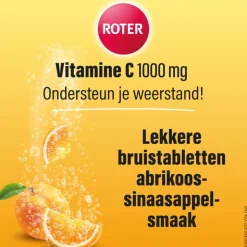 2x Roter Vitamine C Bruistabletten Sinaasappel Abrikoos 2 x 20 stuks
