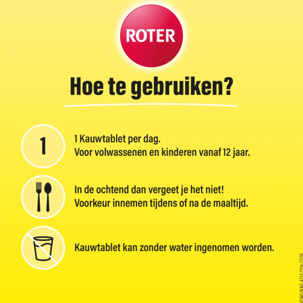 2x Roter Vitamine C Hooggedoseerd 500mg Citroen 50 kauwtabletten