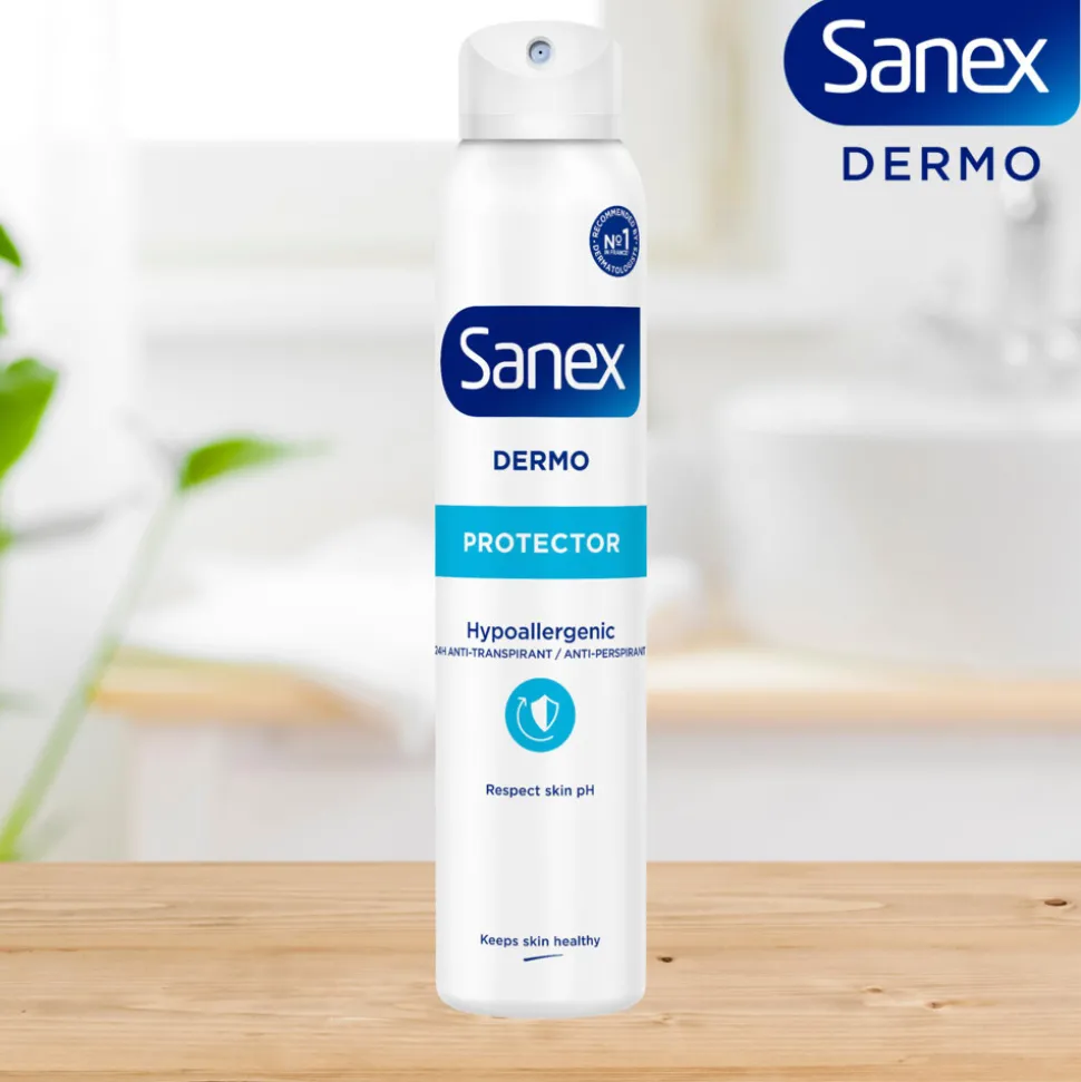 6x Sanex Deodorant Spray Dermo Protector 200 ml