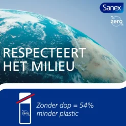 6x Sanex Deodorant Spray Zero% Sensitive Skin 200 ml