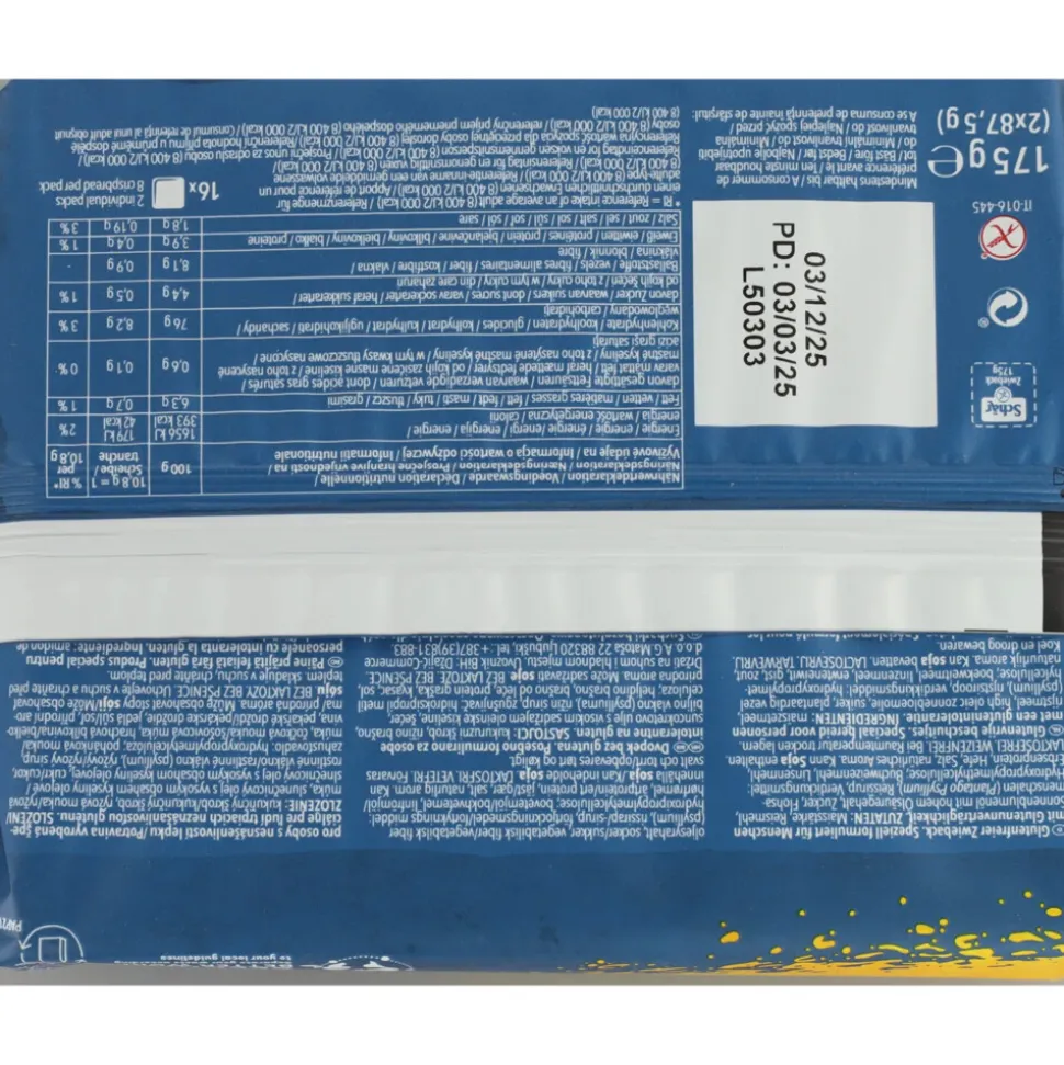 6x Schar Beschuit Zwieback 175 gr