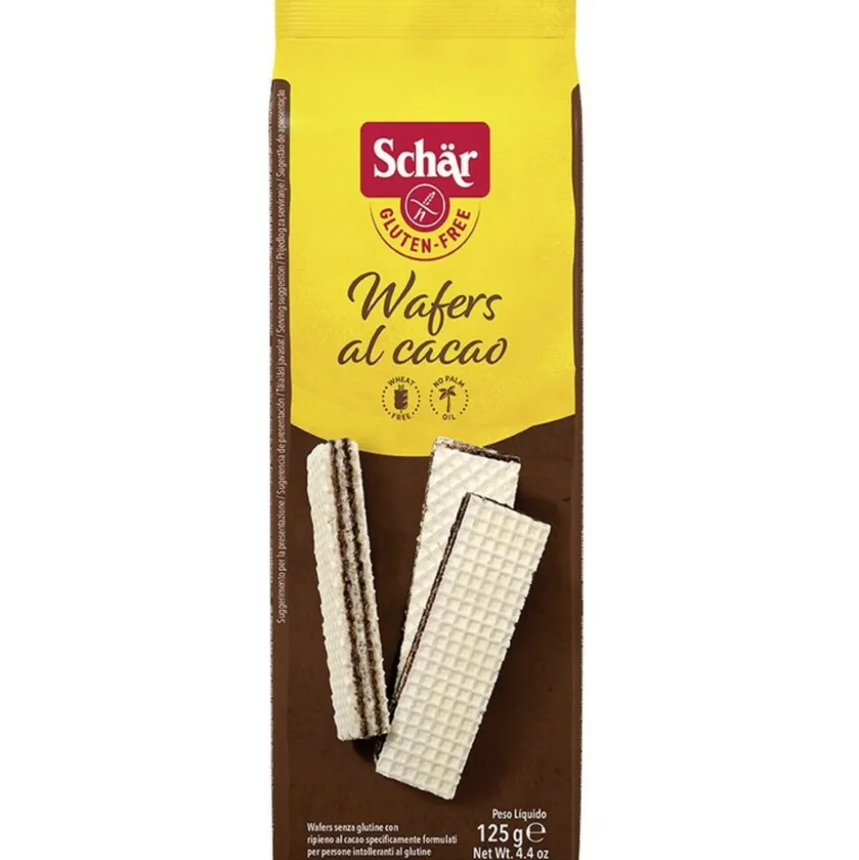 6x Schar Wafels Chocolade 125 gr