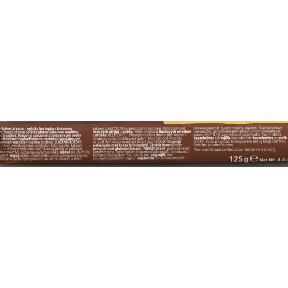 6x Schar Wafels Chocolade 125 gr