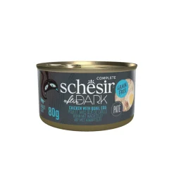 12x Schesir After Dark Paté Kip & Kwartelei 80 gr