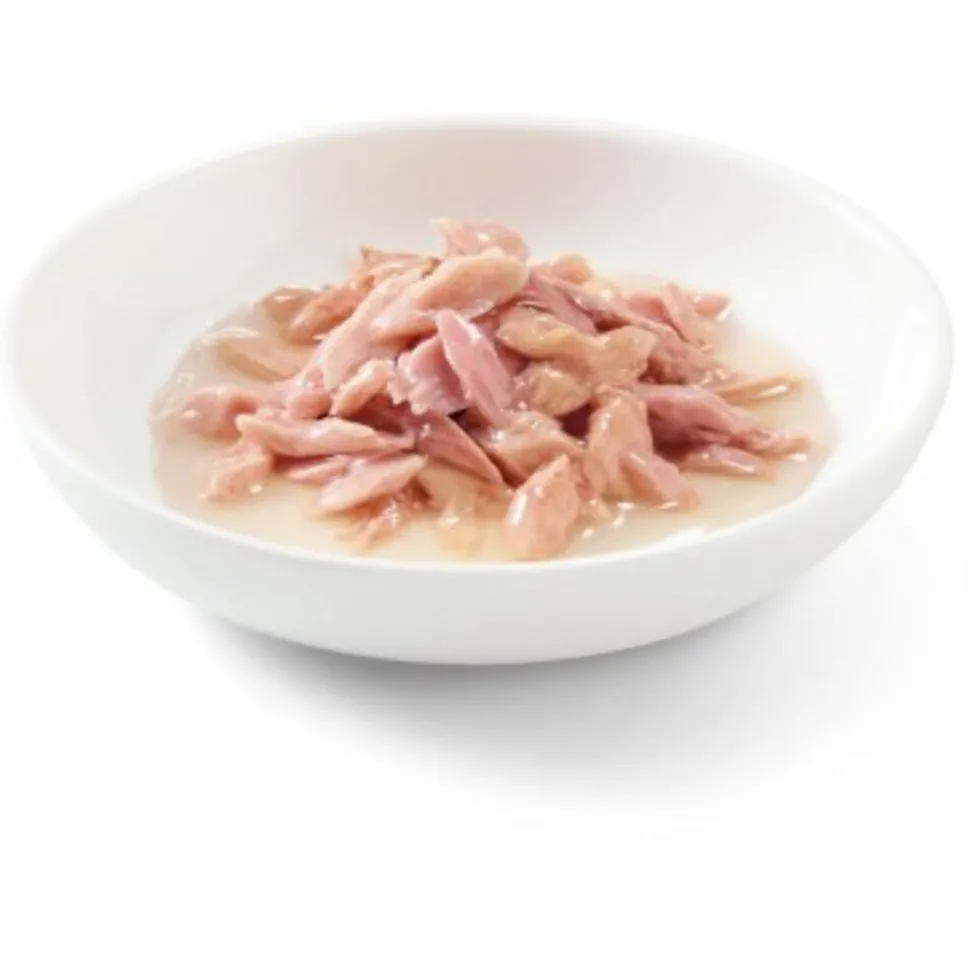 12x Schesir Complete & Balanced Kattenvoer Tonijn in Boullion 85 gr